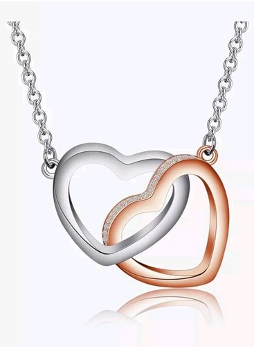 Interlocking hearts crystals - interlocking, hearts.