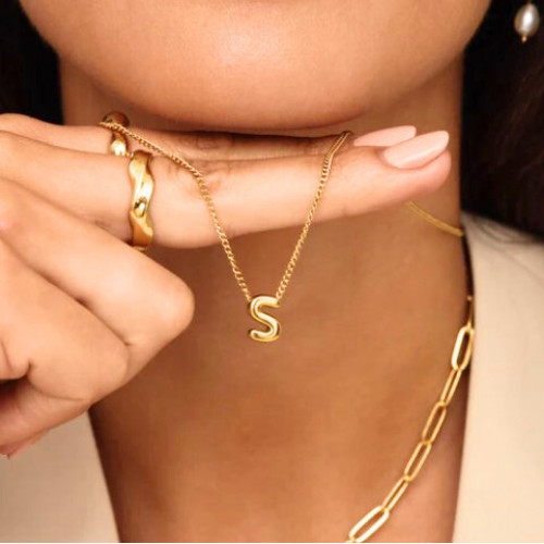 Personalised name necklace - name,